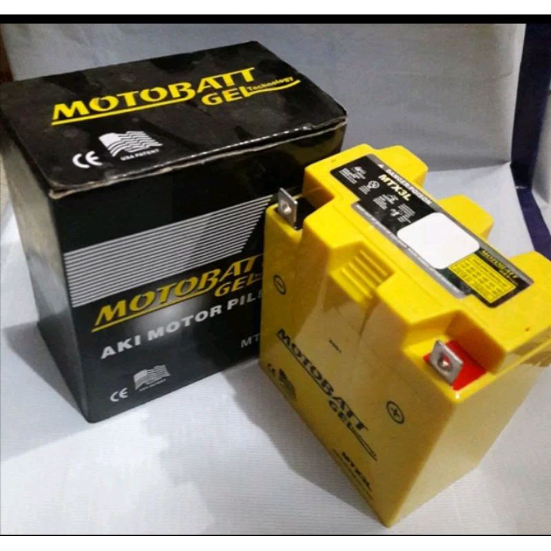 Aki motobatt/Gel technology Ninja 150 R /MTX3L /original