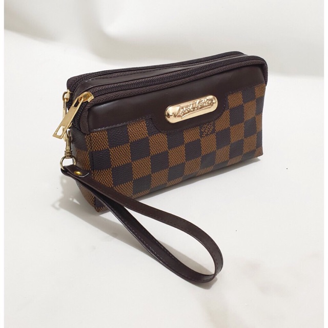 IB~ Dompet LV Kotak 2 Ruang Murah