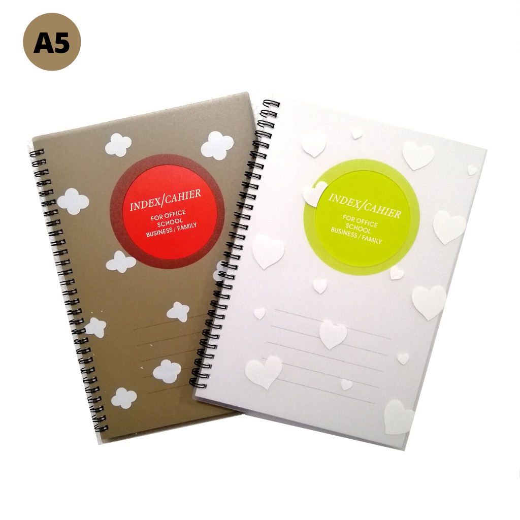 

Minicart Notebook Spiral A5 - 22H370