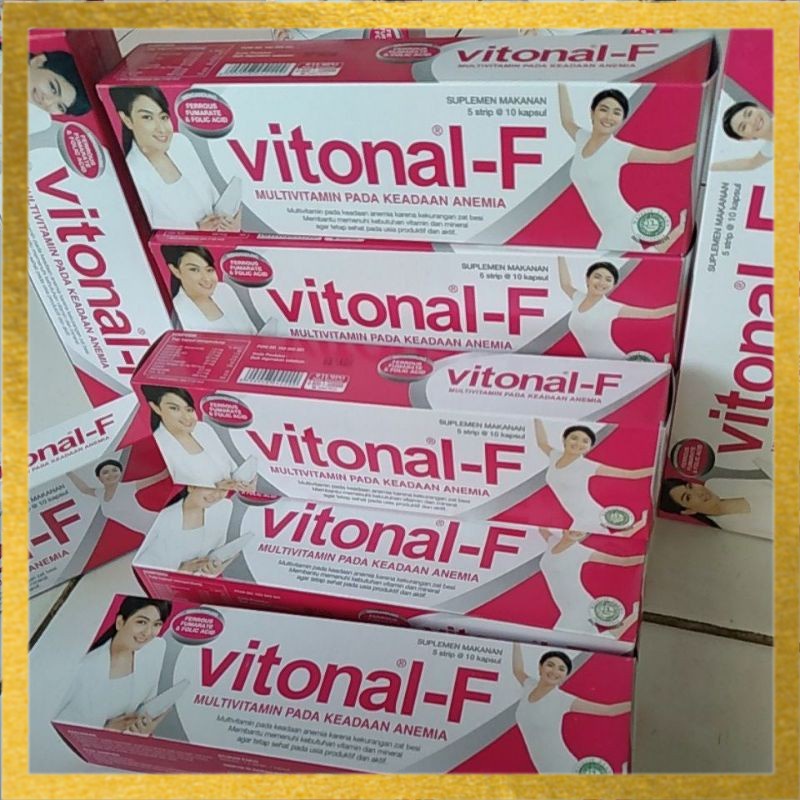 Vitonal - F Suplemen Multivitamin dan Mineral Ibu Hamil