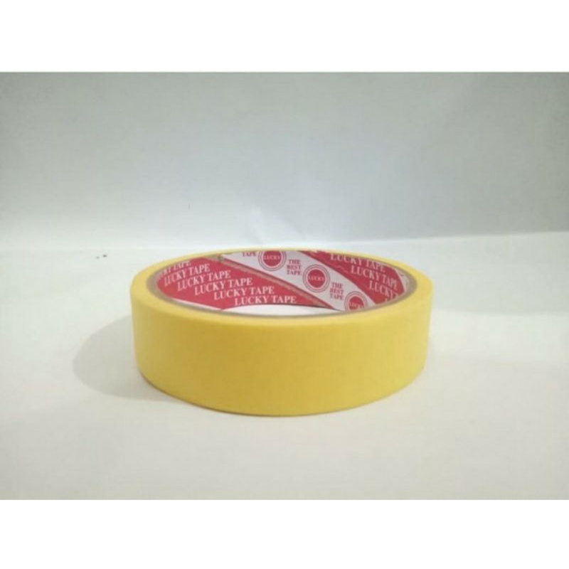 

KINGS Lakban Kertas Kuning / Masking Tape 1"/ 2cm Terbaru, Termurah dan Terlaris