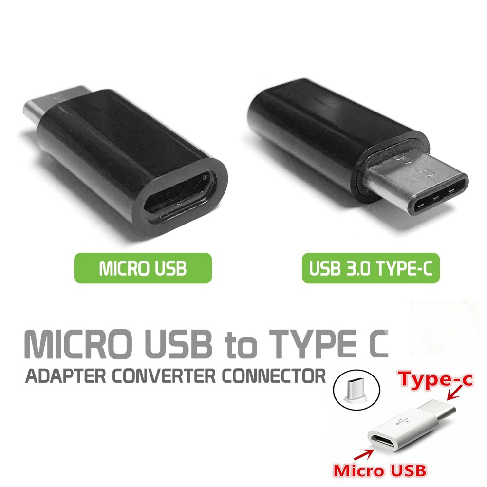 Type C Adapter connector ( Micro Usb To Usb 3.1 TYPE C) / KONEKTOR Type C Adapter connector