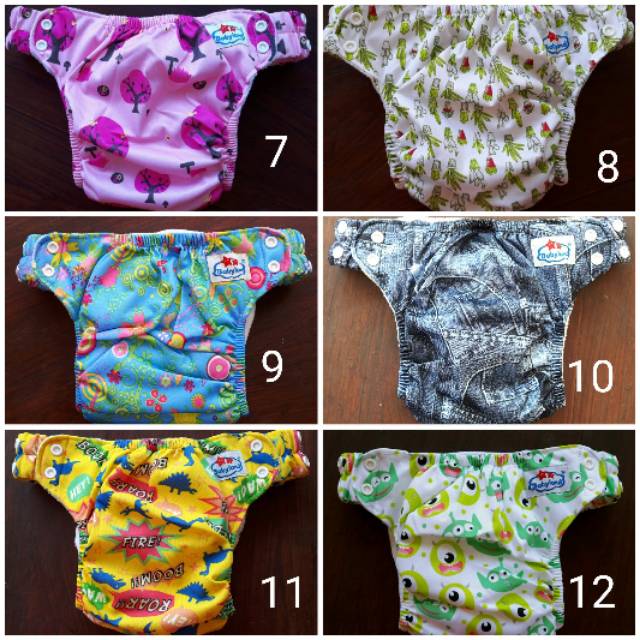 COVER CLODI BABYLAND PANT (TANPA INSERT)/POPOK KAIN/POPOK CUCI ULANG