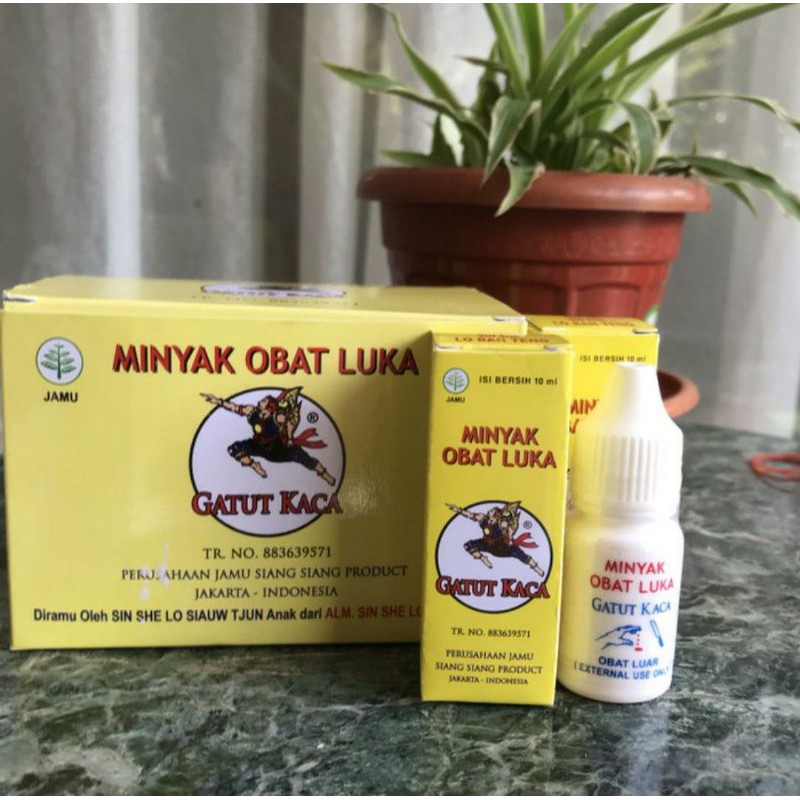 Minyak Luka Gatot Kaca Lo Ban Teng Obat Luka Bakar Luka Potong Menghentikan Pendarahan