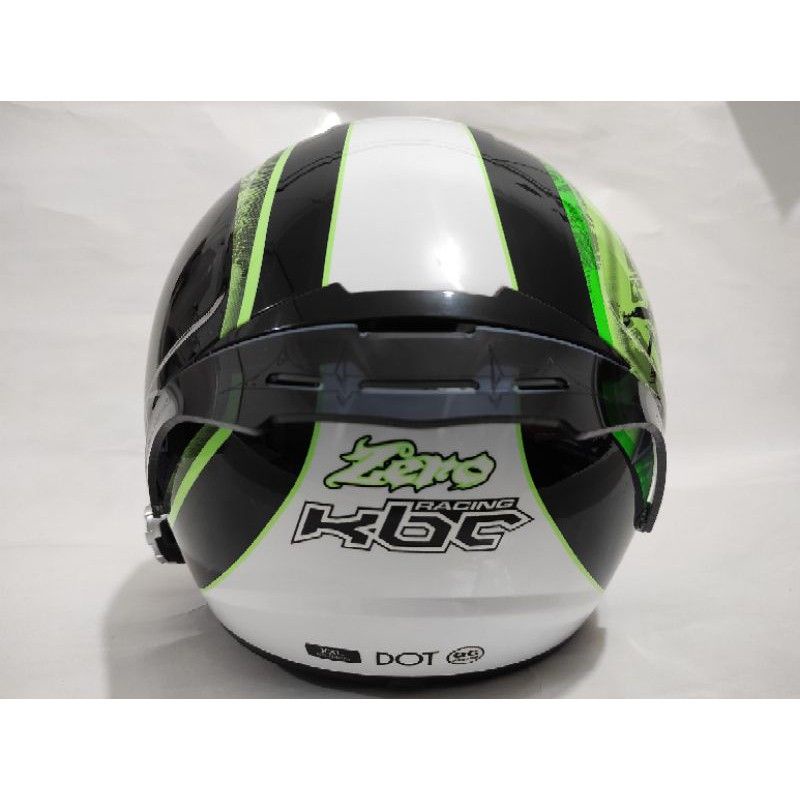 Spoiler Helm KBC VK/VR - Yamaha Murah Kualitas Mewah Hitam Bening