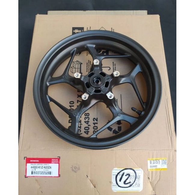 velg pelg depan PCX 160 ori ahm