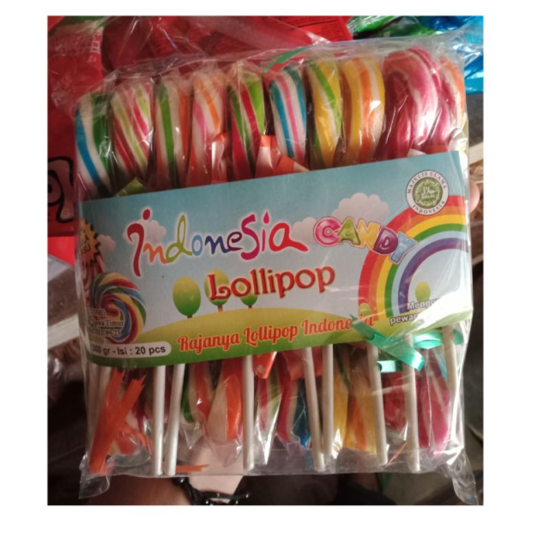 

Lollipop Candi 1 Pack isi 20 Pcs @300gr