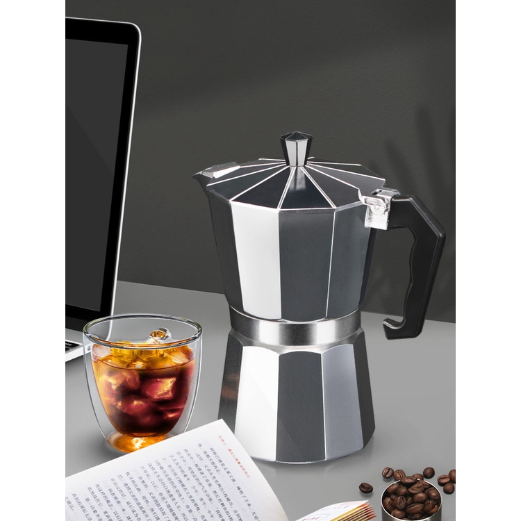 alat pembuat kopi cofee kopi coffe coffee maker mesin kopi espresso manual - JF112 Keren