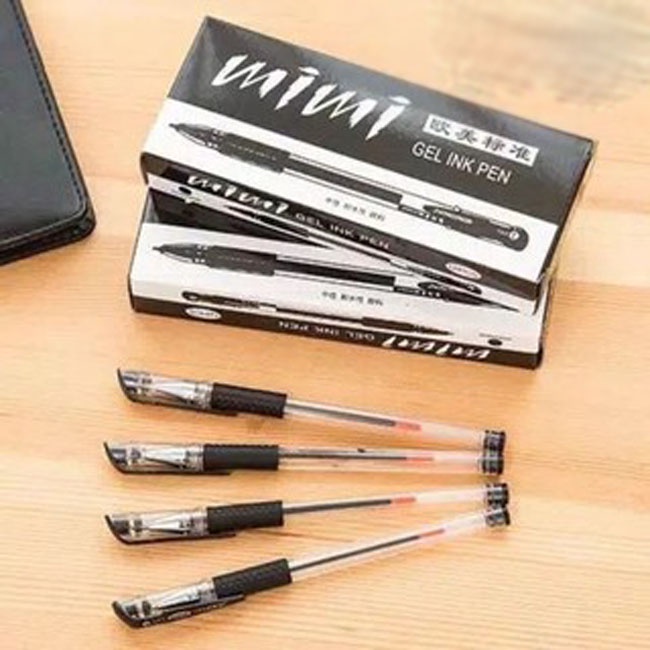 

Pen Gel Mimi 0.5mm Pulpen Pena Cair Ballpoint Bolpoin Hitam Merah Biru Nevada Pen PREMI