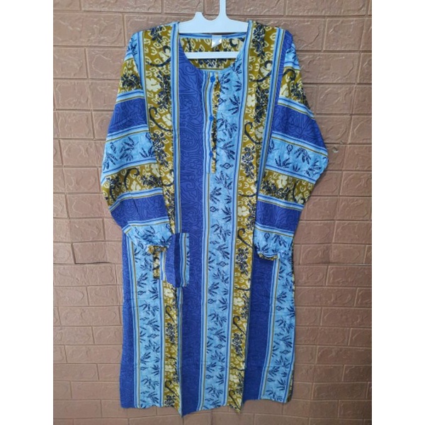 DASTER LENGAN PANJANG/ GAMIS ST.YVES NEVADA ORI SZ M & L (LD 106-110)