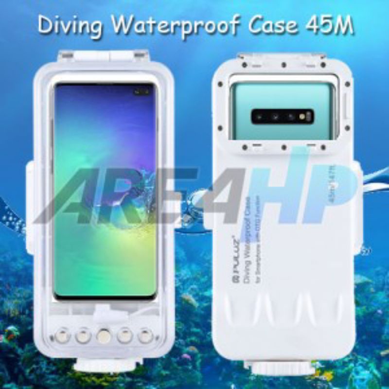 Puluz Diving Waterproof Case Casing Cover 45M Samsung S10e,S10,S10+ Plus