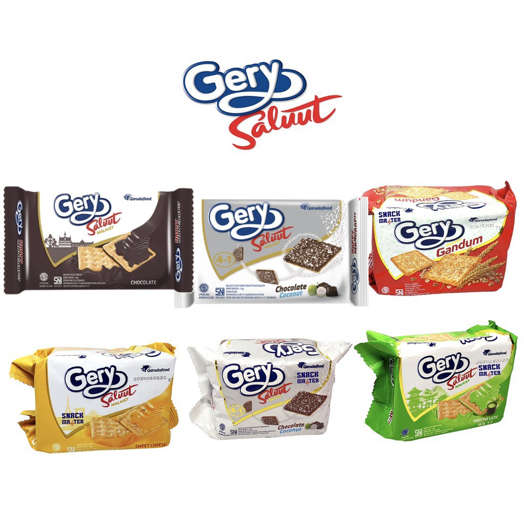 

GERY Saluut Malkist All Variant 110g