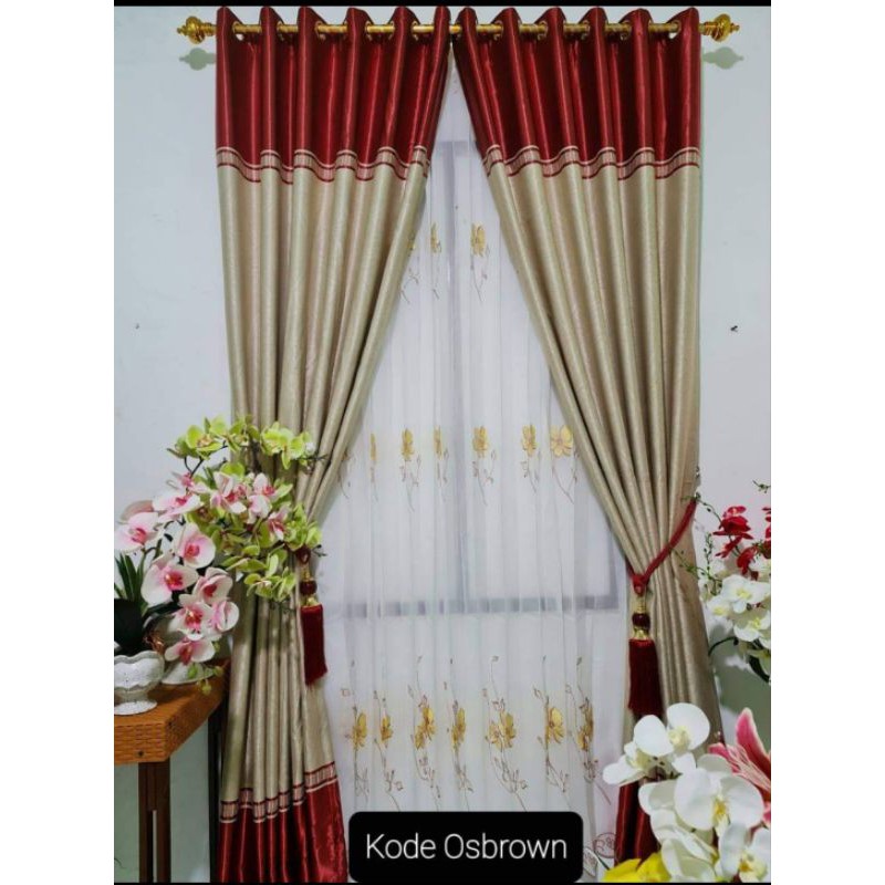 Gorden blackout tinggi 220 s/d tinggi 250cm