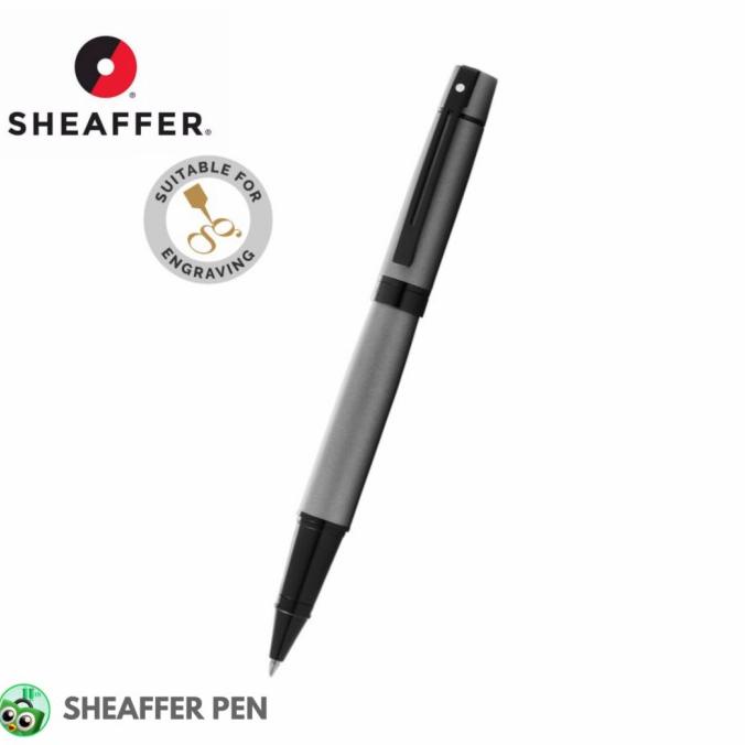 

Sheaffer 300 Matte Gray Lacquer Rollerball Pen ---Terbaru---