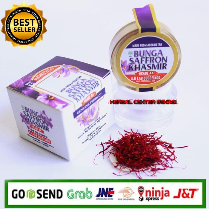 

Bunga Saffron Khasmir 100% Original Asli Afganistan 1gr