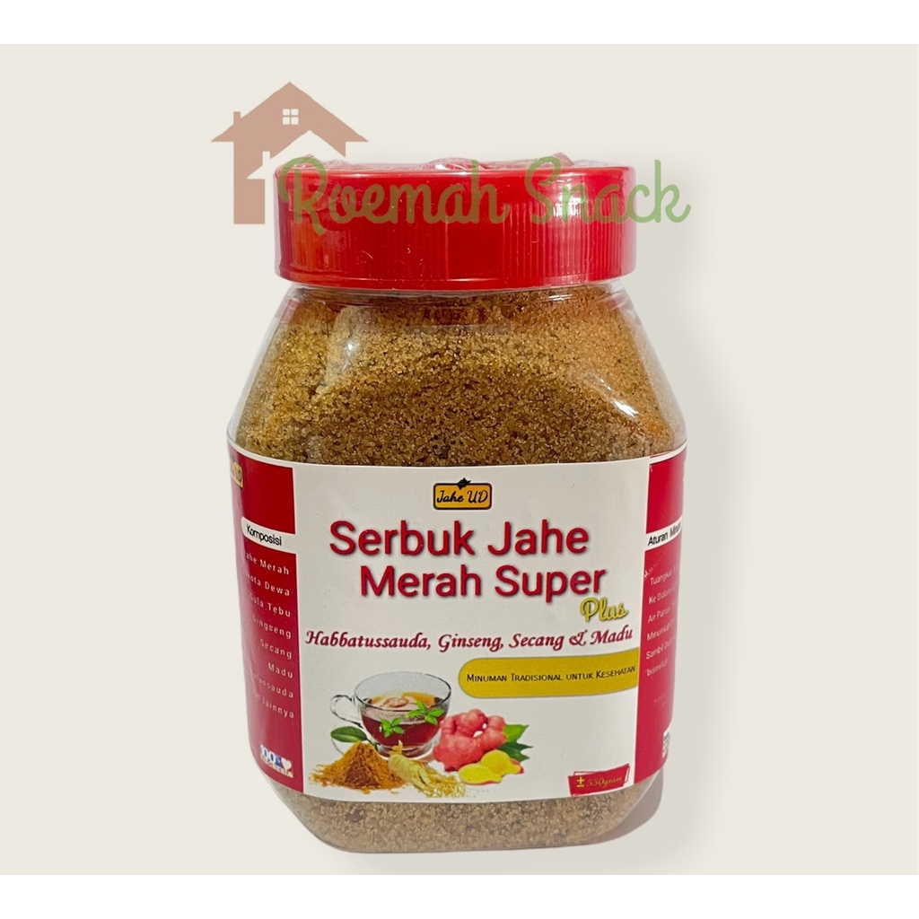 

Jahe Merah WD - 330 Gram - Menjaga Daya Tahan Tubuh