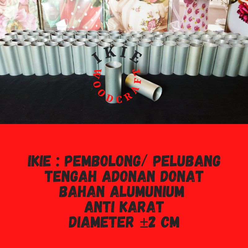 IKIE Ring Cutter | Pembolong Donat Bahan Alumunium Anti Karat