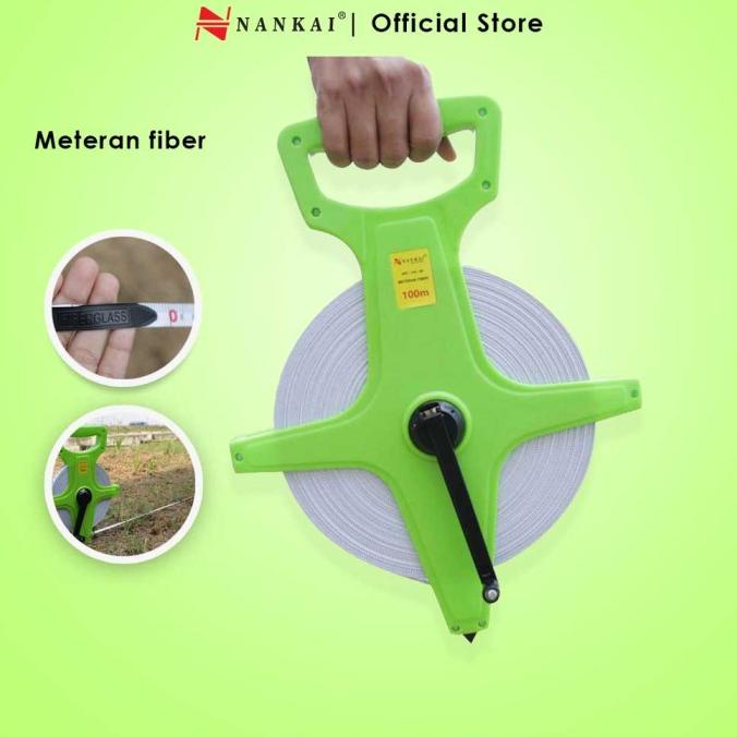 

Meteran Tancap Fiber 100 Meter Nankai nankait67 Ayo Beli