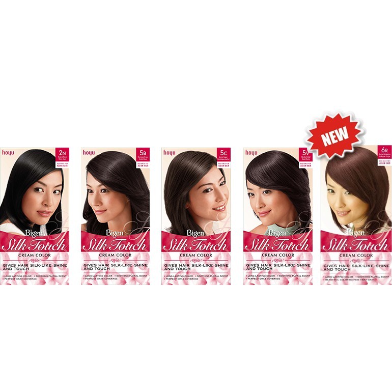 Bigen Silky Touch Cream Color (Kemasan Pink)