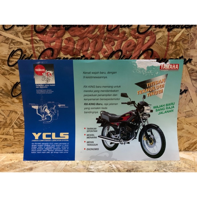 90. Brosur Yamaha RX-King Ori