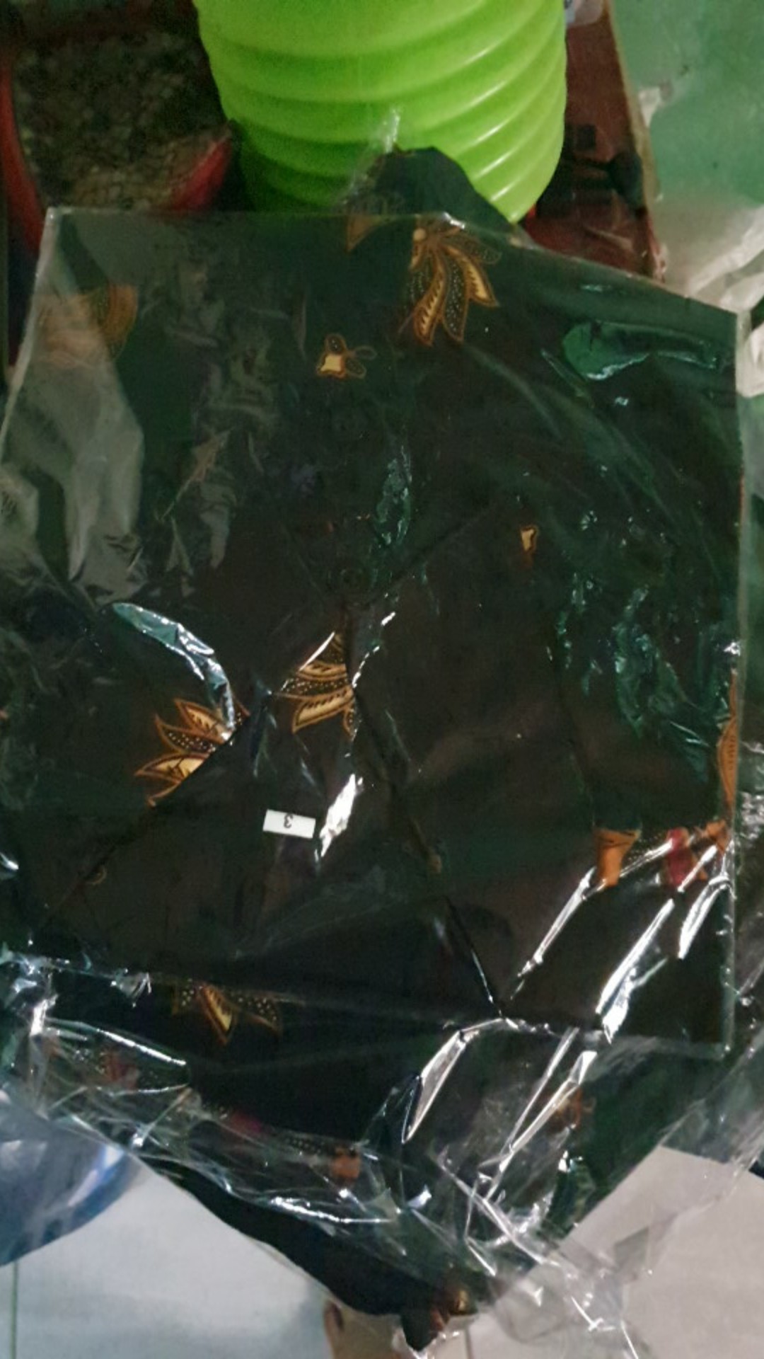 Setelan Keluarga Batik Motif Belimbing / Bisa Pisah Batik Anak