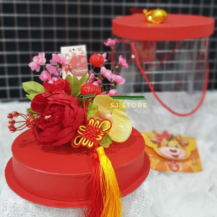 

Box Bunga Imlek Dekorasi Sakura