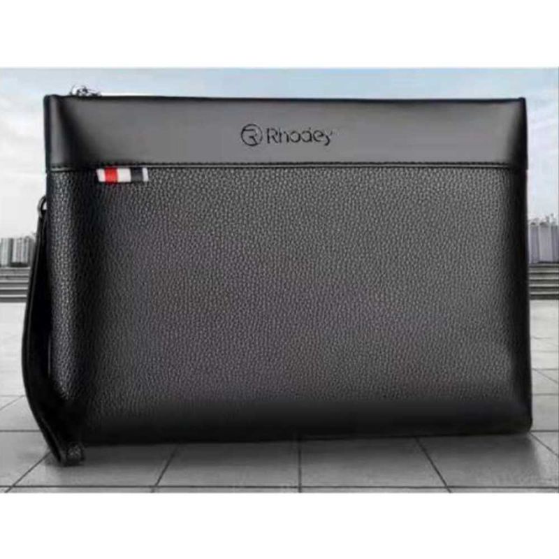 Rhodey Tas Pria Laki Genggam Dompet Kulit Men Clutch Bag Ori Keren Premium - A108