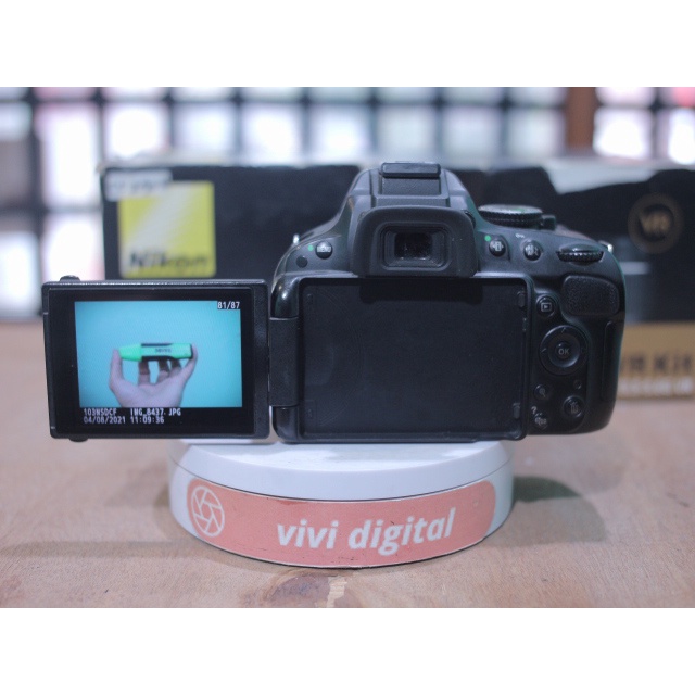 Nikon D5100 Lensa FIX 50mm bukan D3100 D3200 D3300 D5200