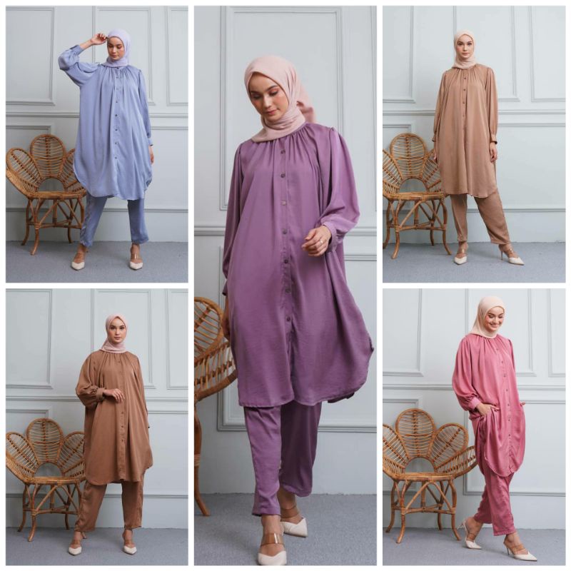 

ONE SET RAYA SERIES & ZARA SILK BY ARMII.ID
