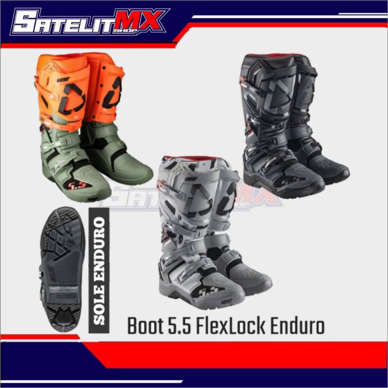 SEPATU BOOT LEATT GPX 5.5 FLEXLOCK, SEPATU TRAILL LEATT 5.5, SEPATU CROSS, SEPATU TRAIL, SEPATU TRAI