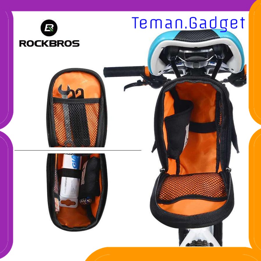 TG-IB201 ROCKBROS TAS SEPEDA MICROFIBER WATERPROOF DENGAN HOLDER BOTOL MINUM