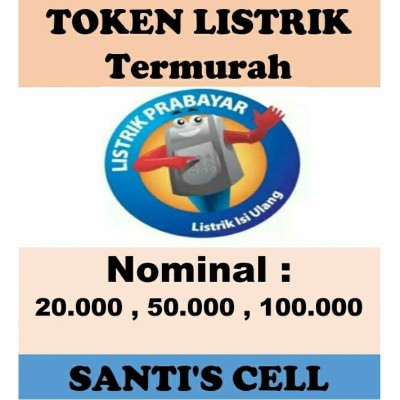 Token Listrik Pln Termurah 20k , 50k , 100k