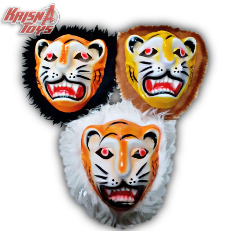 MAINAN ANAK TOPENG SINGA BARONG/SINGA DEPOK/TOPENG SINGA