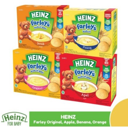 Heinz Farley's Biskuit bayi 120gr  / Heinz Farley Biskuit mpasi  snack bayi