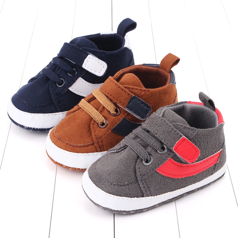 LittleAaron ALVARO STRAPE Sepatu Anak Laki Sepatu Bayi Prewalker Shoes 0-18 bulan Import Sport Termurah Sendal Bayi Anak Cewek Cowok