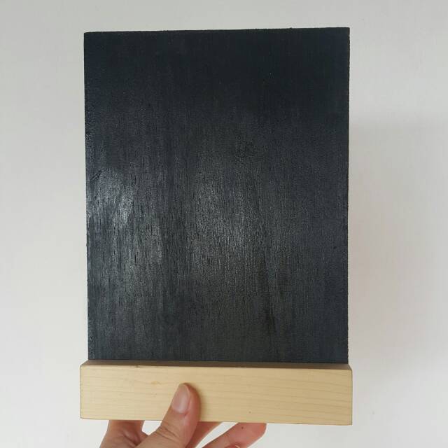 

Woodenblock blackboard