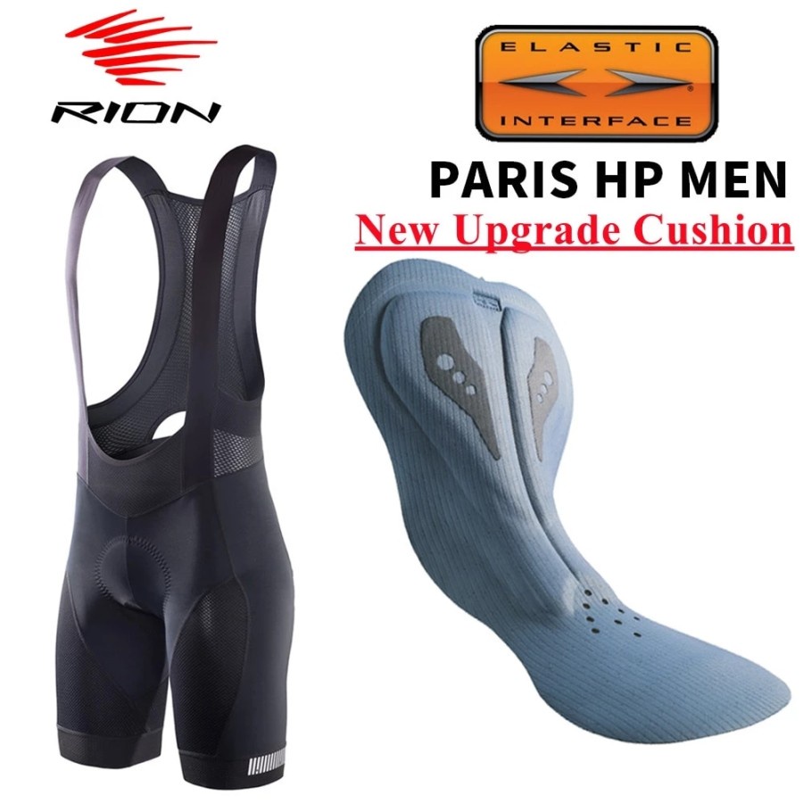 RION Cycling Bib Shorts Man specific celana sepeda Pria padding 7 jam