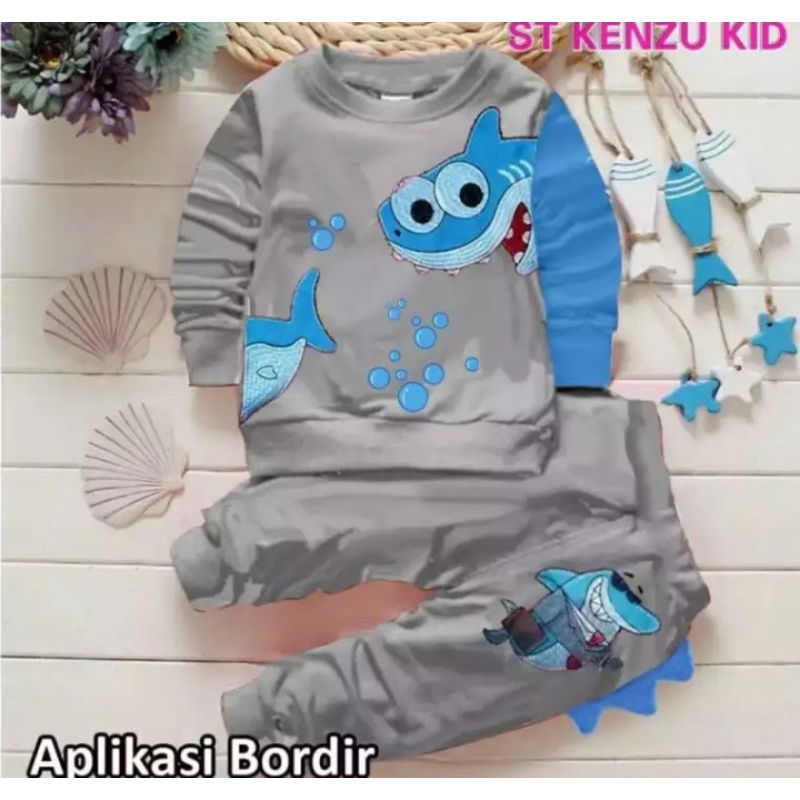 SETELAN ANAK SWATER ANAK LAKI LAKI SWATER ANAK PEREMPUAN MOTIF BEBY SHARK 1-5 THN JAKET ANAK LAKI LAKI JAKET ANAK PEREMPUAN /ATASAN ANAK TERMURAHTAHUN TERBARU