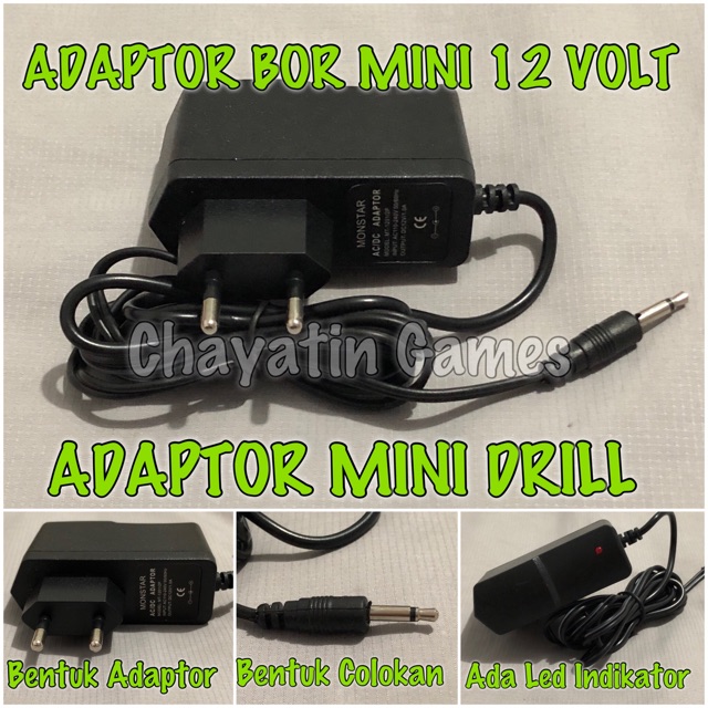 BOR MINI DRILL / MINI DRILL PCB 12Volt DC Alat Pembuat Lubang Pada Papan PCB KITANI