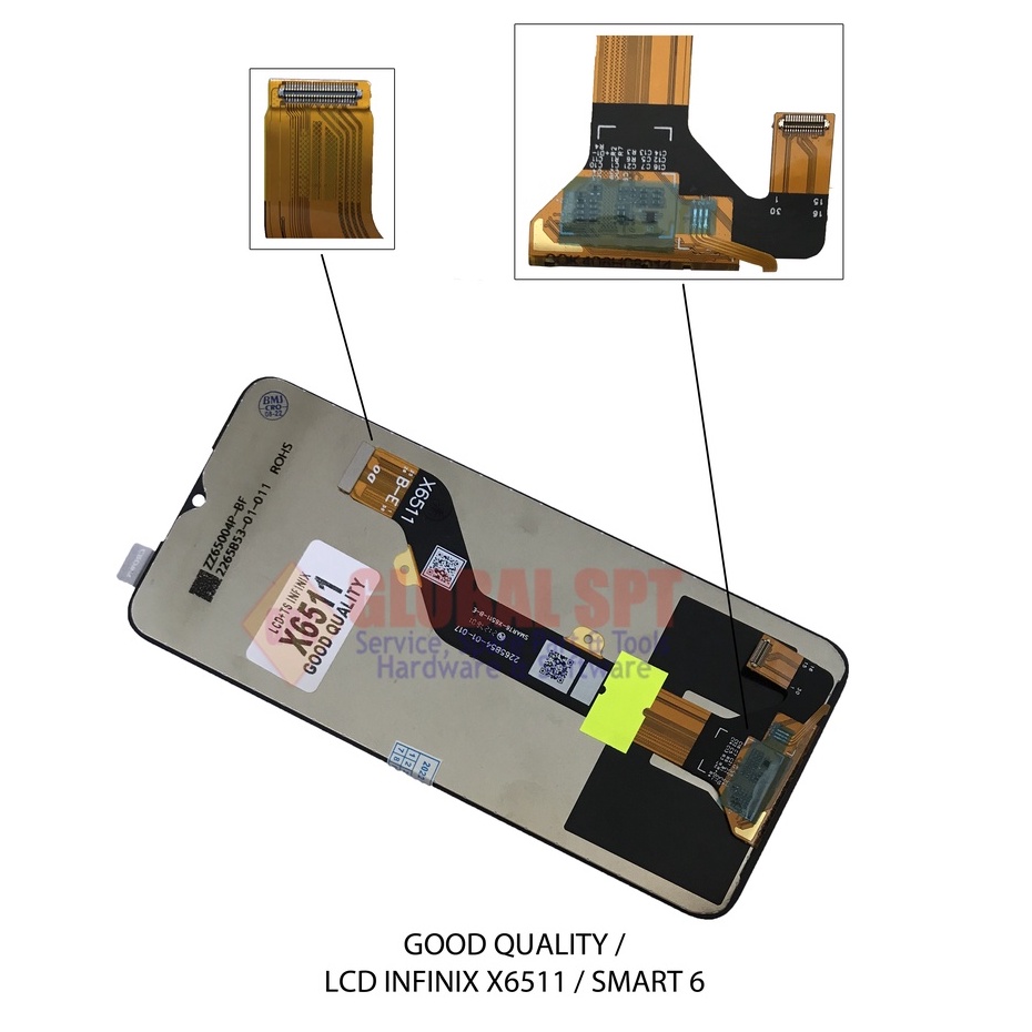 GOOD QUALITY / LCD TOUCHSCREEN INFINIX X6511 / SMART 6