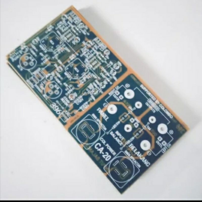 PCB 396 Input Balance Panel Belakang Box CA-20