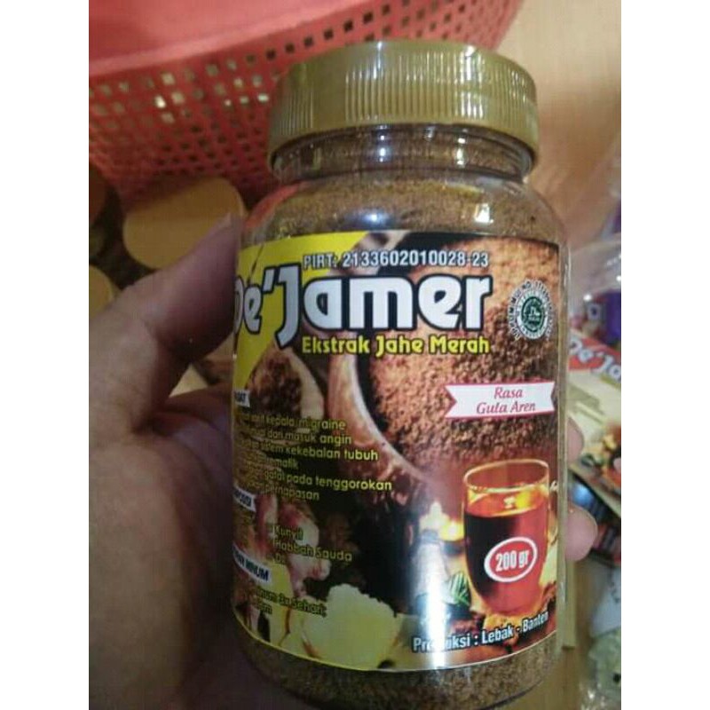 

De Jamer (jahe merah bubuk)