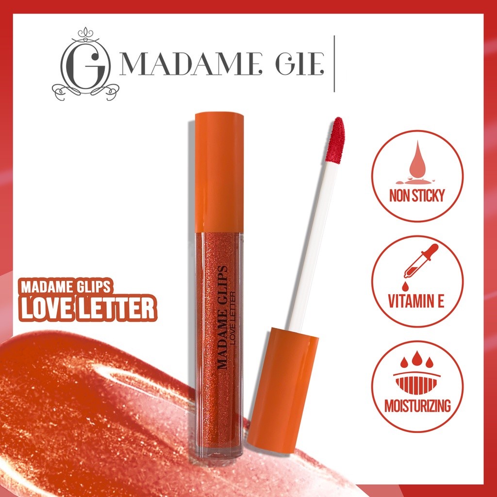 ⭐️ Beauty Expert ⭐️ Madame Gie Madame Glips | Madame Gie Lip Gloss | Lip Gloss Make Up Madame Gie