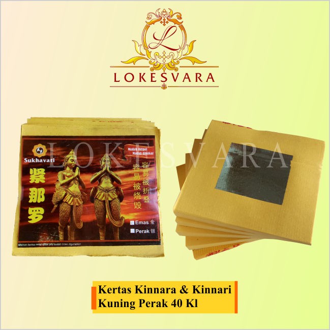 Kertas Kinnara &amp; Kinnari Kuning 40 KI