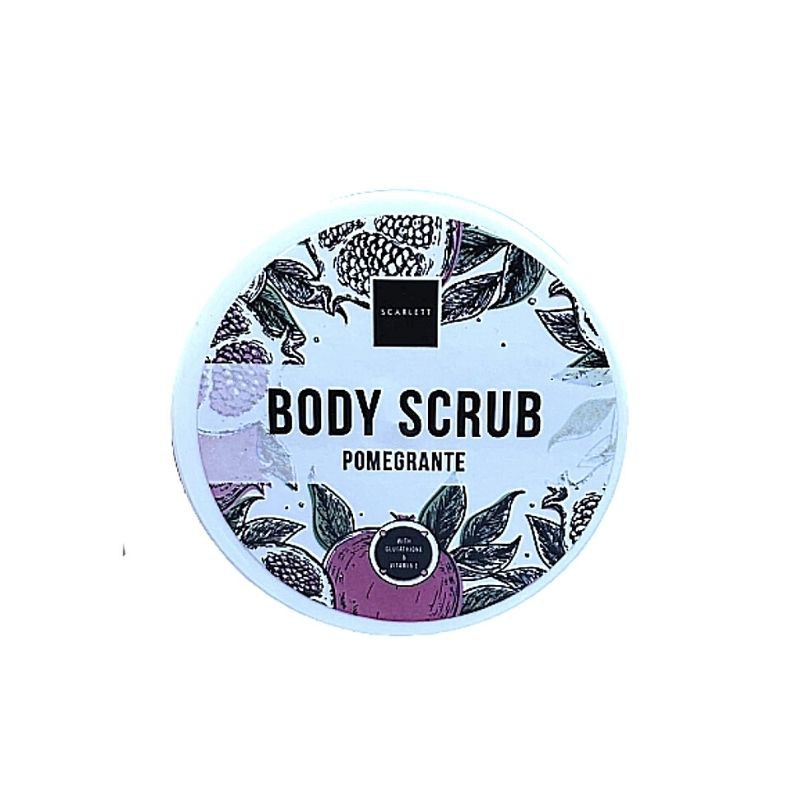 Scarlett Whitening Body Scrub Pemutih Pencerah Kulit Scarlet Perawatan Kecantikan Original BPOM