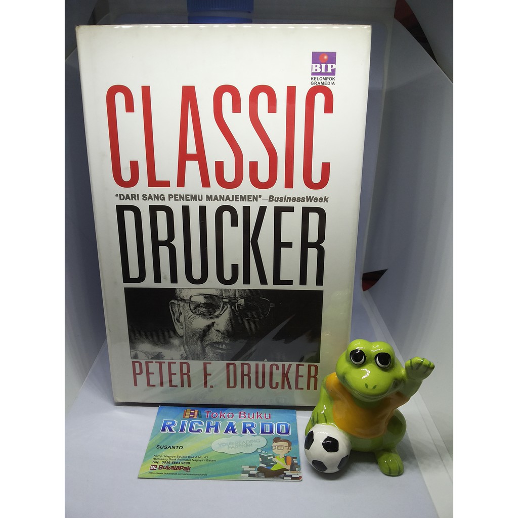 Buku Classic Drucker --- Peter F. Drucker