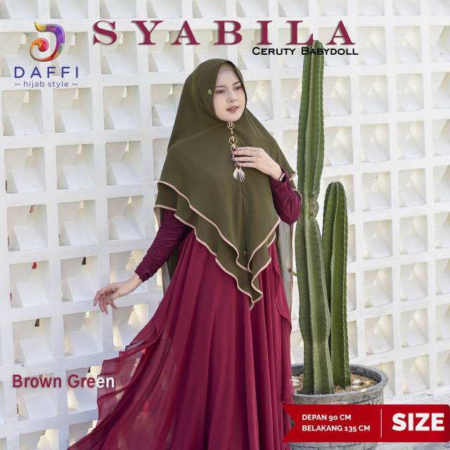 Hijab Syar'i Syabila Ori Daffi
