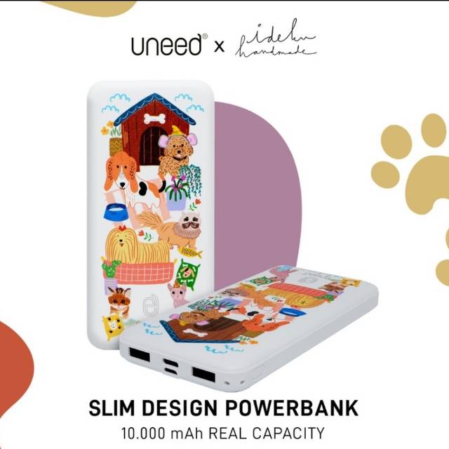 Powerbank Anabul Uneed x Ideku Handmade