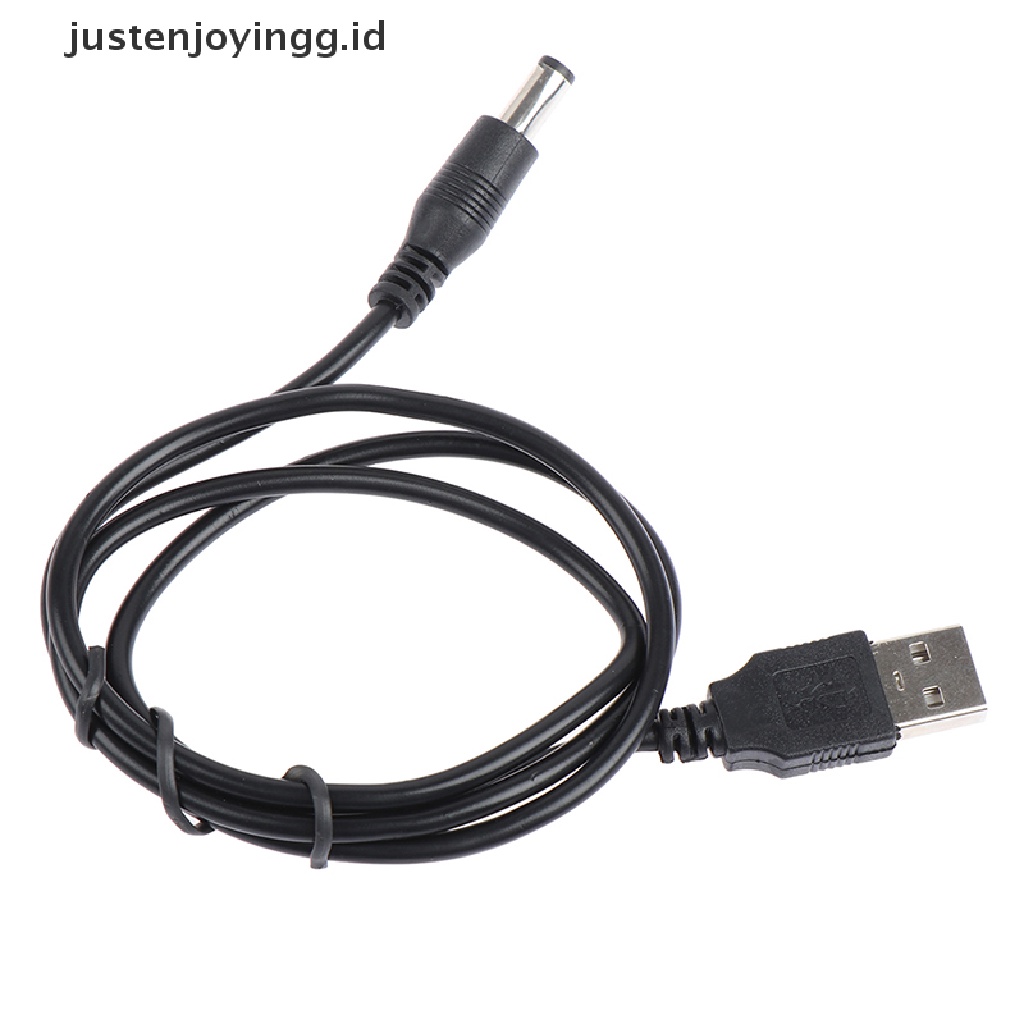 // justenjoyingg.id // USB Charger power Cable to DC 5.5*2.5mm plug jack USB Power Cable ~