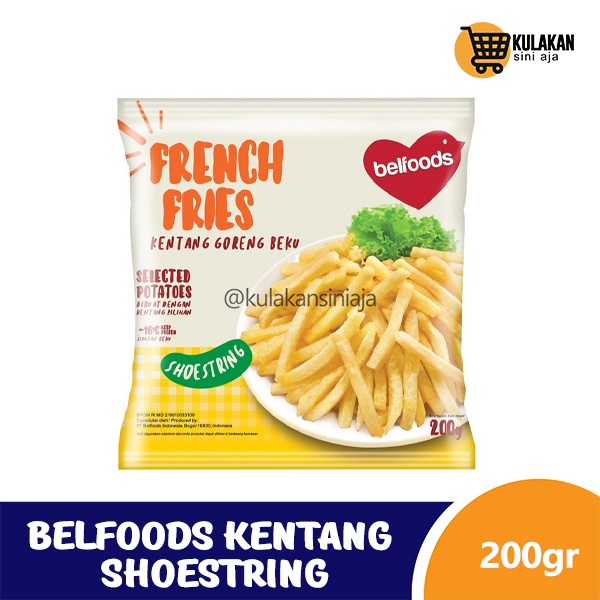 

Belfoods Kentang Goreng Shoestring 200gr